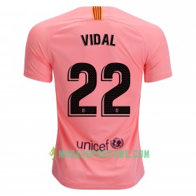 Koszulka FC Barcelona Arturo Vidal 22 Trzeci Stroje Piłkarskie 2018/19 Krótki Rękaw